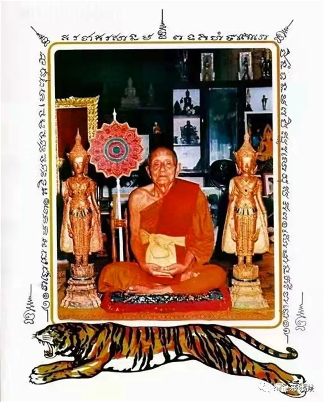 『佛牌知识科普』龙婆公(空)Luang Phor Kong和他的“圣虎/‬虎王”