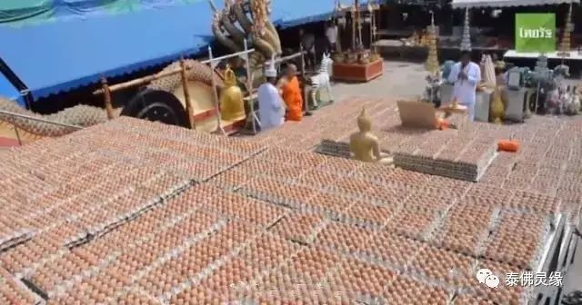 真实事件！泰国佛祖让生意起死回生！老板买50,000枚鸡蛋还愿！